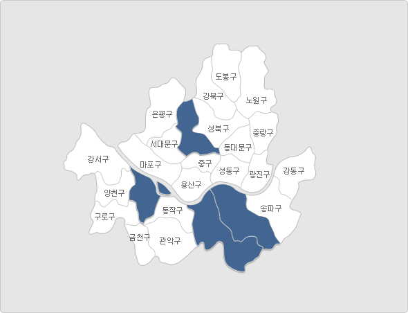 지역을 클릭하시면 상세지도를 볼 수 있습니다.